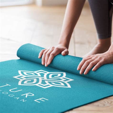 printed yoga mats.